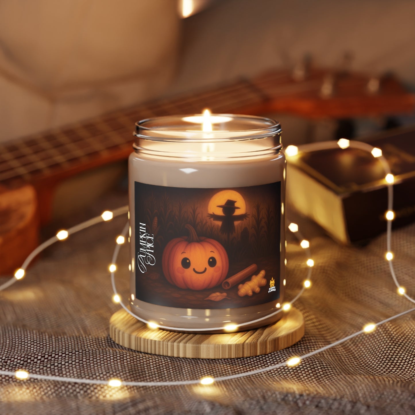 Pumpkin Spice Ginger – Halloween Pumpkin | Eco Candle
