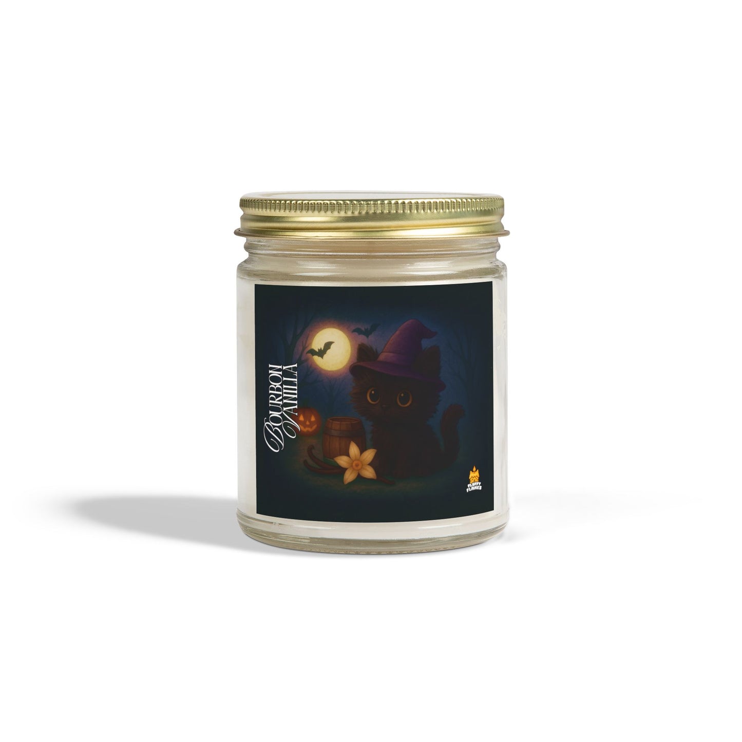 Bourbon Vanilla – Halloween Black Cat | Eco Candle