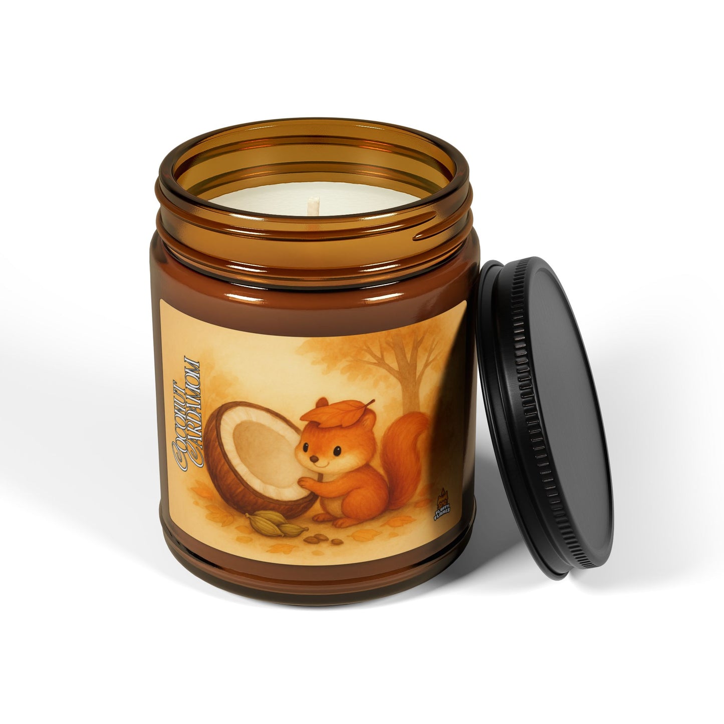 Coconut Cardamom – Little squirell | Eco Candle