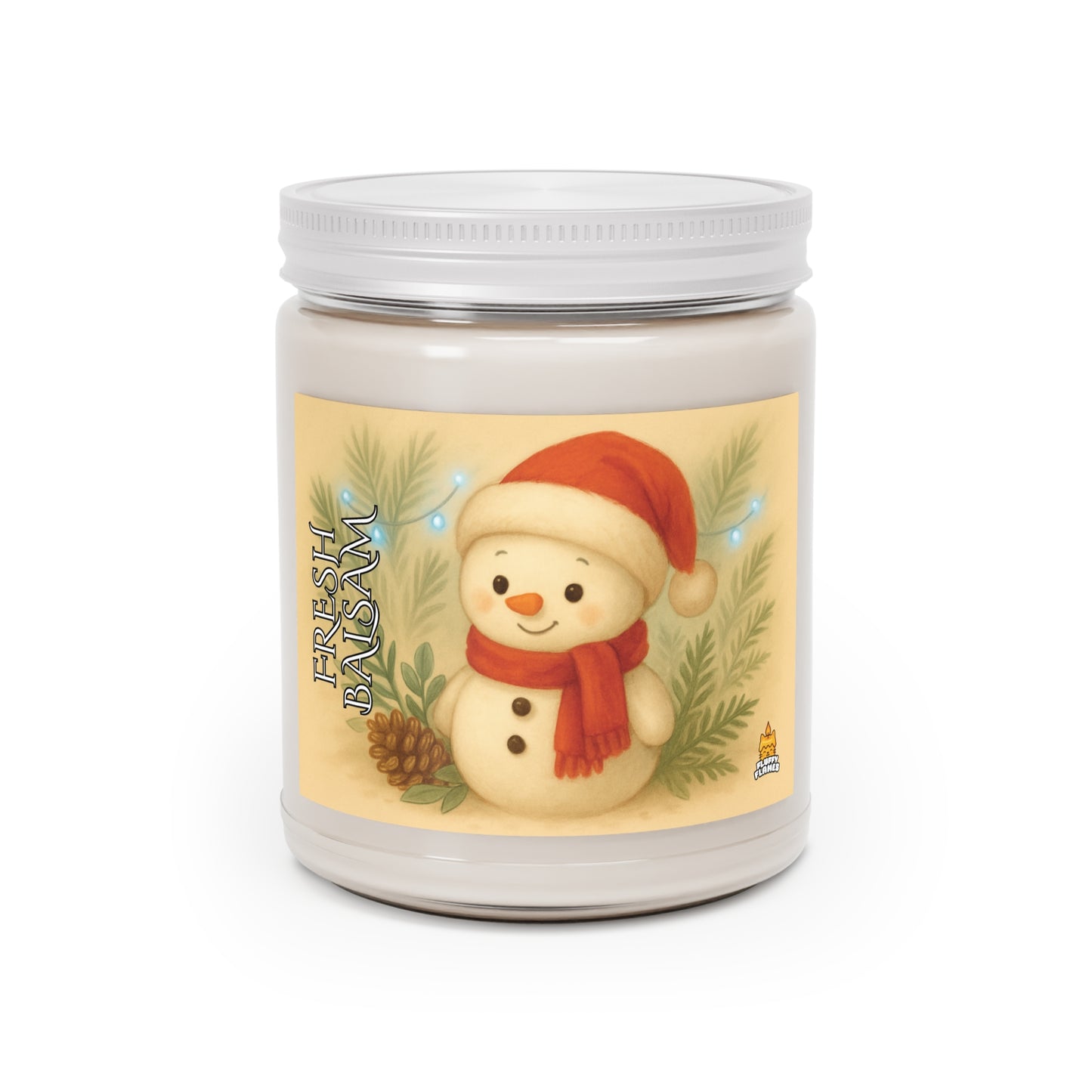 Fresh Balsam – Cheerful Snowman | Eco Candle
