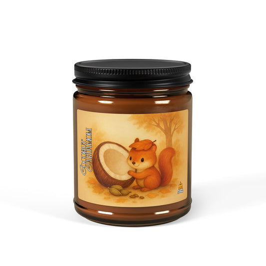 Coconut Cardamom – Little squirell | Eco Candle