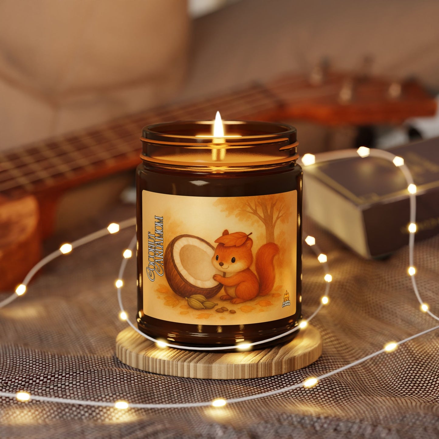 Coconut Cardamom – Little squirell | Eco Candle