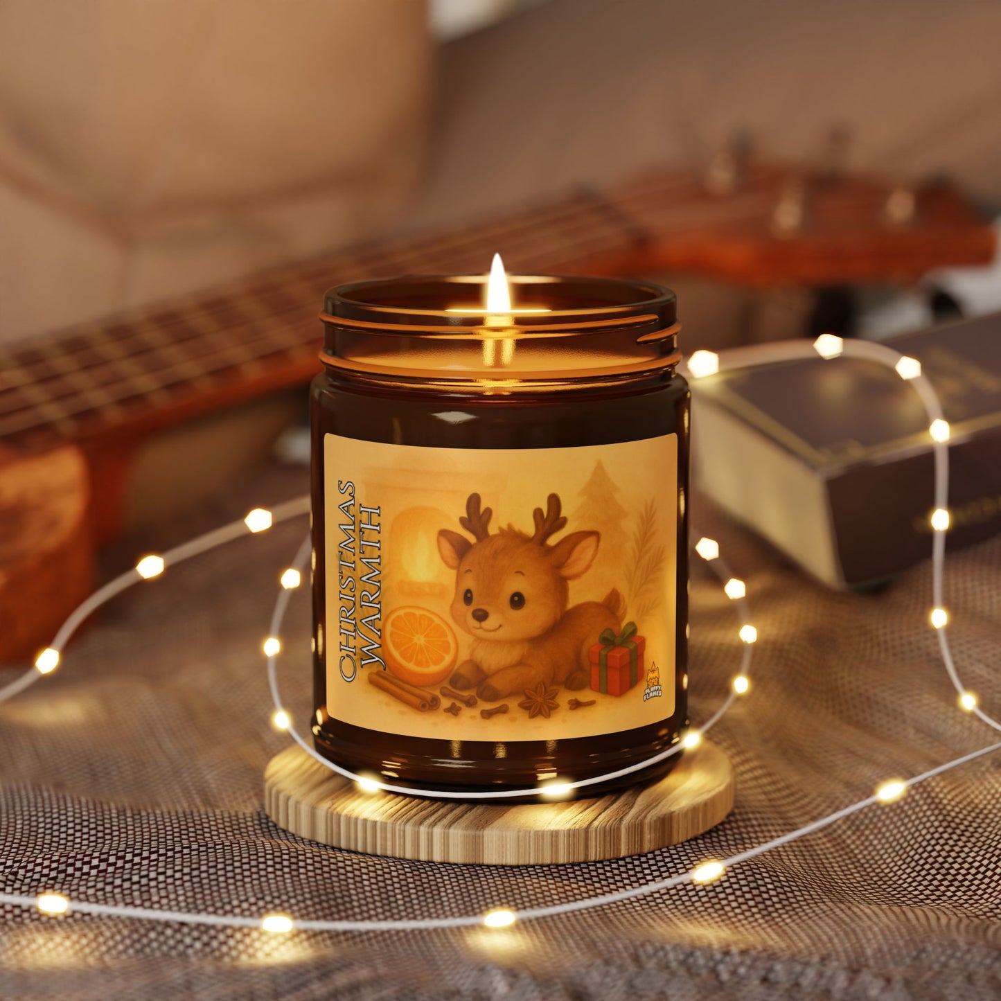 Christmas Warmth – Tiny Reindeer | Eco Candle