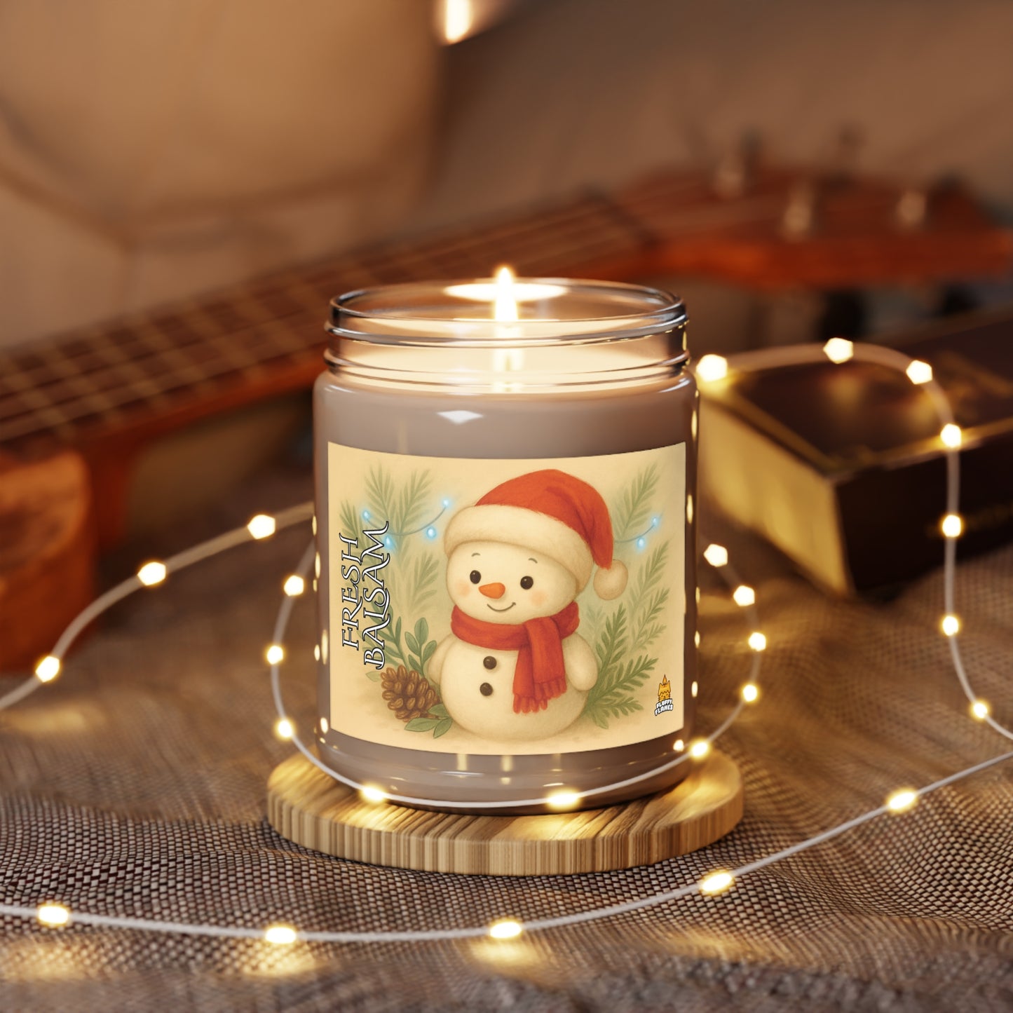 Fresh Balsam – Cheerful Snowman | Eco Candle