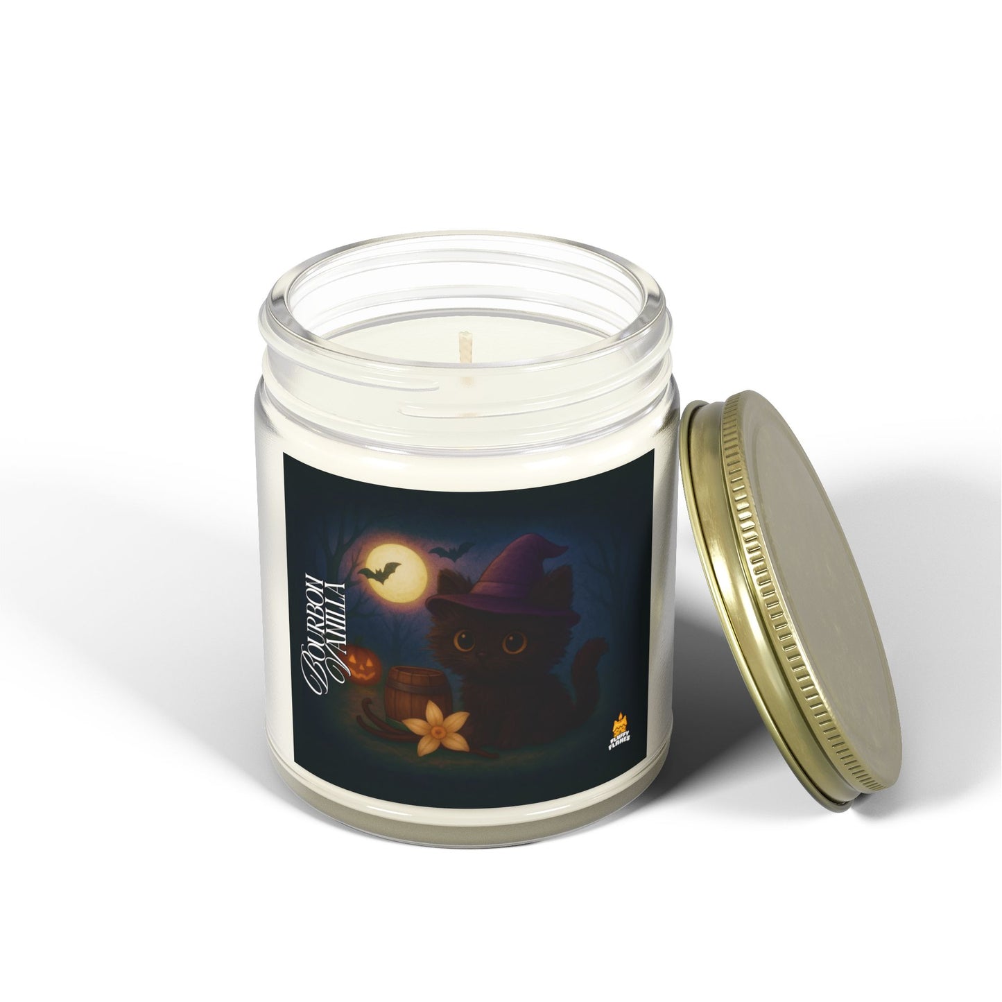Bourbon Vanilla – Halloween Black Cat | Eco Candle